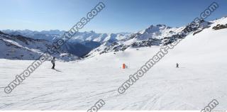 Photo Texture of Background Snowy Mountains